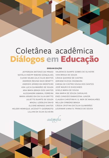 Coletânea acadêmica diálogos em educação - Jefferson Antonio do Prado