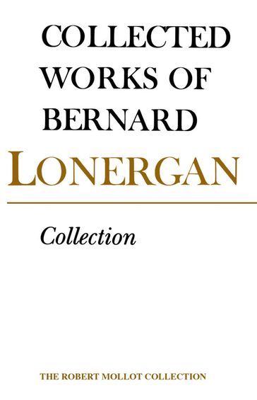 Collection - Bernard Lonergan