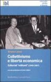 Collettivismo e libertà economica