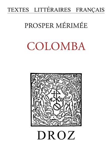 Colomba - Prosper Mérimée