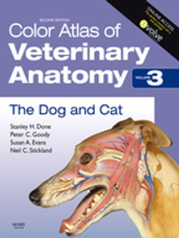 Color Atlas of Veterinary Anatomy, Volume 3, The Dog and Cat - BA  BVetMed  PhD  DECPHM  DECVP  FRCVS  FRCPath Stanley H. Done - BSc  MSc(Ed)  PhD Peter C. Goody - MIScT AIMI MIAS Susan A. Evans - BSc  PhD  DSc Neil C. Stickland - MA  VetMB  DVR  DipECVDI  MRCVS Elizabeth A Baines