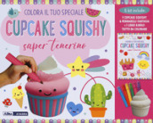 Colora il tuo speciale cupcake Squishy super tenerino. Con gadget