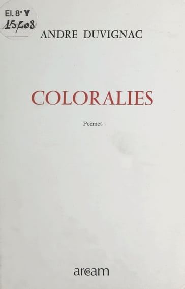 Coloralies - André Duvignac