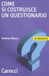 Come si costruisce un questionario