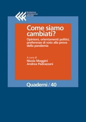 Come siamo cambiati?