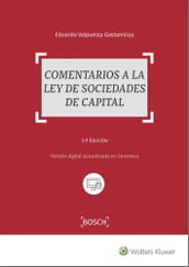 Comentarios a la Ley de Sociedades de Capital (3.ª Edición)