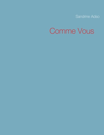 Comme Vous - Sandrine Adso