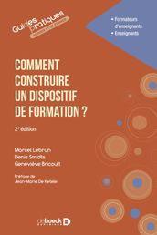 Comment construire un dispositif de formation ?