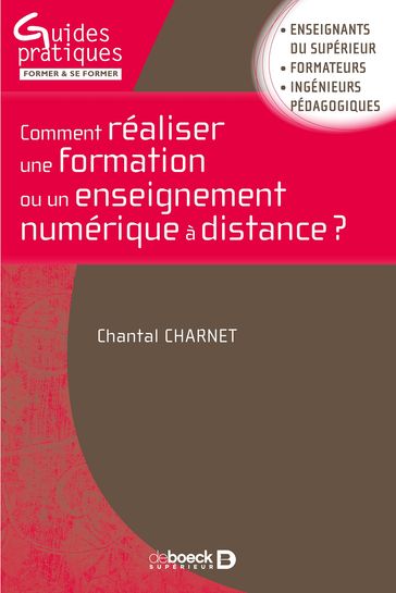 Comment réaliser une formation ou un enseignement numérique à distance ? - Chantal Charnet