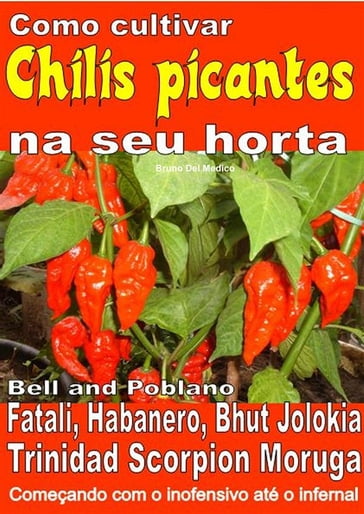 Como cultivar chilis picantes na seu horta - Bruno Del Medico - Illustratrice Elisabetta Del Medico