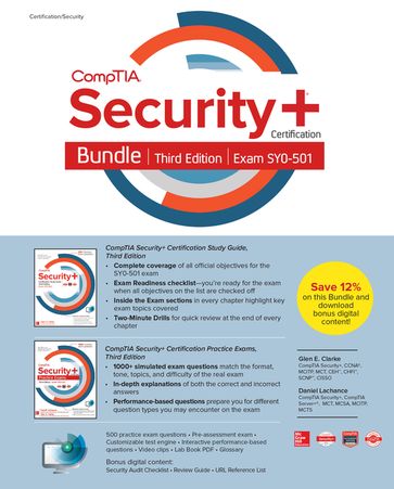 CompTIA Security+ Certification Bundle, Third Edition (Exam SY0-501) - Glen E. Clarke - Daniel Lachance