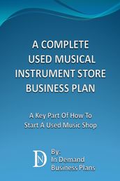 A Complete Used Musical Instrument Store Business Plan: A Key Part Of How To Start A Used Music Shop