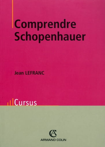 Comprendre Schopenhauer - Jean Lefranc