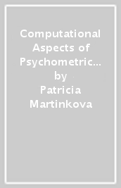 Computational Aspects of Psychometric Methods