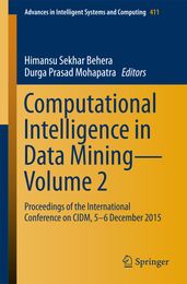 Computational Intelligence in Data MiningVolume 2