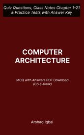 Computer Architecture MCQ PDF Book CS MCQ Questions and Answers PDF