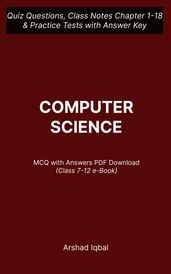 Computer Science MCQ PDF Book Class 7-12 Computer MCQ Questions and Answers PDF