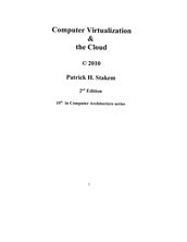 Computer Virtualization & the Cloud