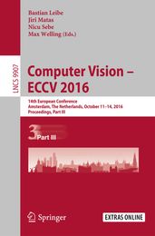 Computer Vision  ECCV 2016