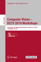 Computer Vision  ECCV 2016 Workshops