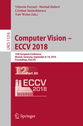Computer Vision  ECCV 2018