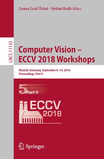 Computer Vision  ECCV 2018 Workshops