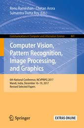 Computer Vision, Pattern Recognition, Image Processing, and Graphics