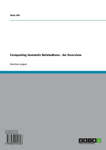 Computing Semantic Relatedness - Niels Ott