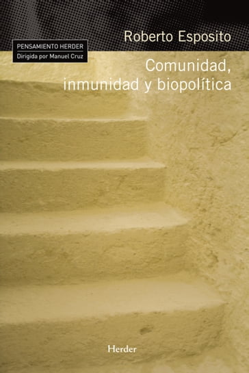 Comunidad, inmunidad y biopolítica - Esposito Roberto