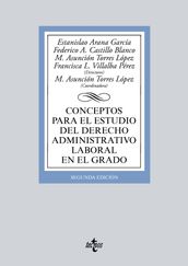 Conceptos para el estudio del derecho administrativo laboral en el grado