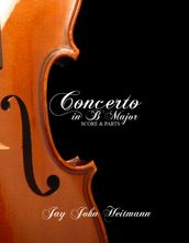 Concerto In B Major: Score and Parts