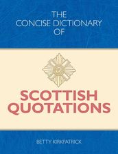 Concise Dictionary of Scottish Quotations