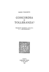 Concordia o tolleranza? François Bauduin (1520-1573) e i «Moyenneurs»
