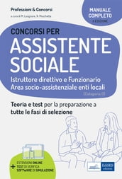 Concorsi per Assistente sociale: manuale di teoria e test