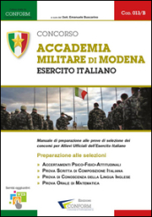 Concorso Accademia Militare di Modena. Esercito Italiano. Preparazione alle selezioni