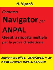 Concorso Navigator per ANPAL. 1360 Quesiti per la prova selettiva