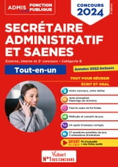 Concours Secrétaire administratif et SAENES - Catégorie B - Tout-en-un