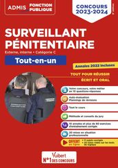 Concours Surveillant pénitentiaire - Catégorie C - Concours 2023-2024