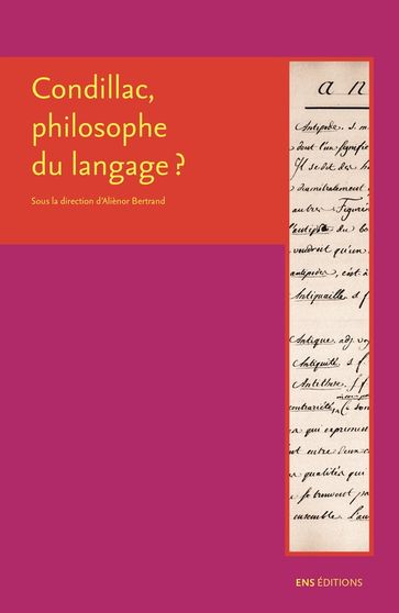 Condillac, philosophe du langage ? - Collectif