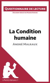 La Condition humaine d André Malraux