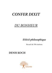 Confer dixit du bonheur