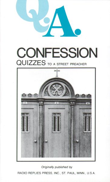Confession Quizzes - Rev Fr. Carty - Rev Fr. Rumble