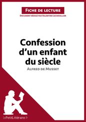 Confession d un enfant du siècle d Alfred de Musset (Fiche de lecture)