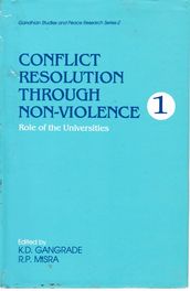 Conflict Resolution through Non-Violence: Role of the Universities