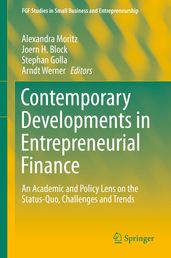 Contemporary Developments in Entrepreneurial Finance