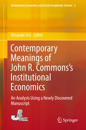 Contemporary Meanings of John R. Commons