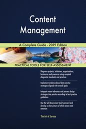 Content Management A Complete Guide - 2019 Edition