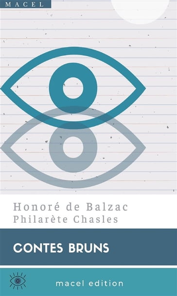 Contes bruns - Charles Rabou - Honoré de Balzac - Philarète Chasles