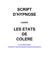 Contre les états de colère