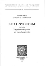 Le Conventum (vers 1030), un précurseur aquitain des premières épopées